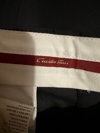 Traje Emidio Tucci Talla 50 Negro