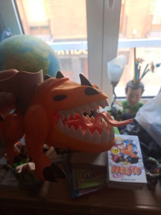 Figura Bestia Muntan Busters Naranja