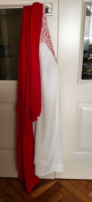 Vestido Sita Murt Viscosa Blanco Talla M