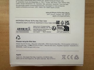 Apple iPhone 16 Pro Max Clear Case