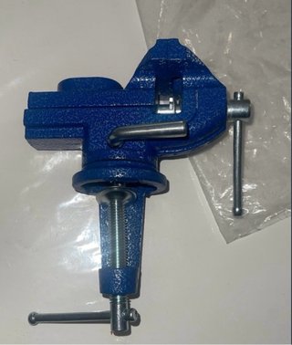 Morsa da banco girevole 360°
