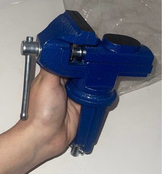 Morsa da banco girevole 360°
