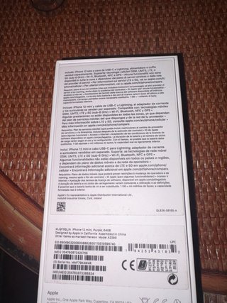 iPhone 12 mini Viola 64 gb