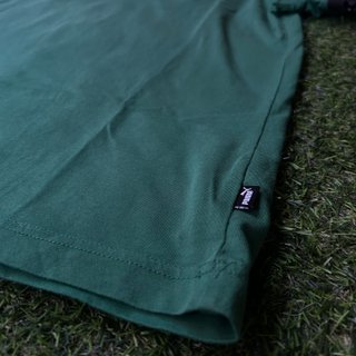 Polo Puma Negro y Verde