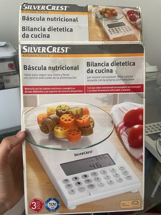 Báscula de cocina digital