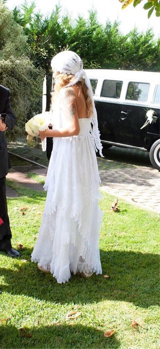 Vestido Novia Ibiza Charo Ruiz Blanco
