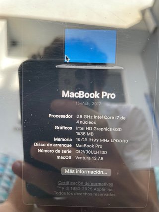 MacBook Pro 15' 2017