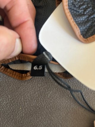 Guantes Hípica Boss Equestrian Negro Talla 6.5