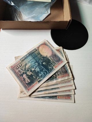 14Billetes de 50 Pesetas Banco de España 1928