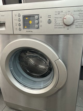 Lavadora Bosch Maxx 7 Inox