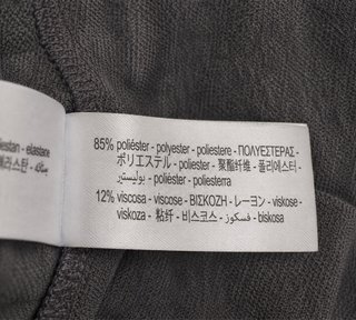Pantalón Zara Hombre Gris Oscuro Talla XL