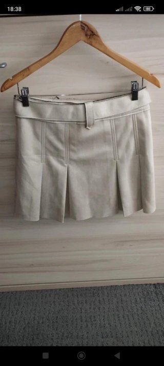 Falda Zara beige T.M