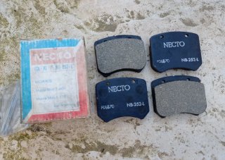 Juego Pastillas Freno NECTO FDL-70 NB-252-L