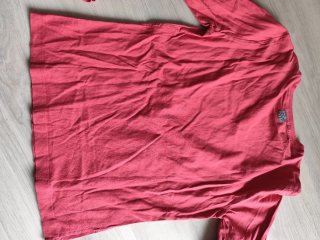 Maglietta Diadora rossa manica lunga