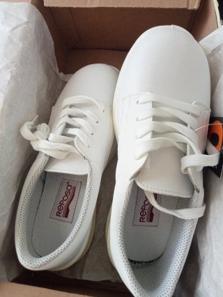 Zapatos de trabajo Reposa blancos