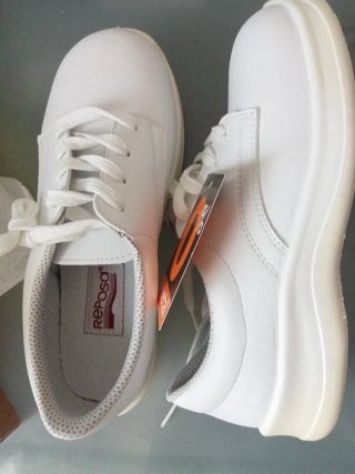 Zapatos de trabajo Reposa blancos