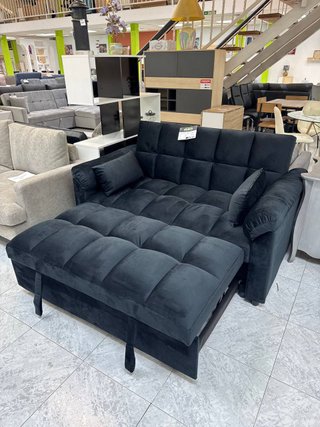 Sofá Sevilla - CAMA RECLINABLE NEGRO NUEVO