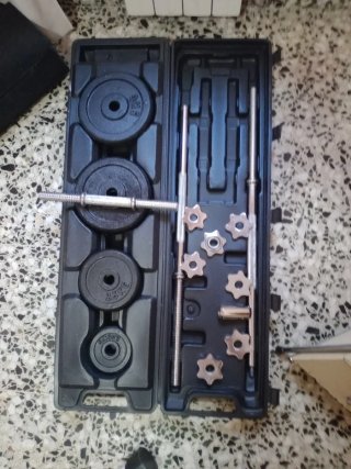 Estuche Mancuernas Desmontables Pesas