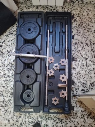 Estuche Mancuernas Desmontables Pesas