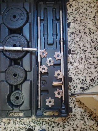 Estuche Mancuernas Desmontables Pesas