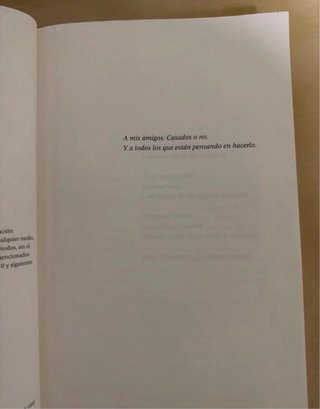 Perdona pero quiero casarme contigo
