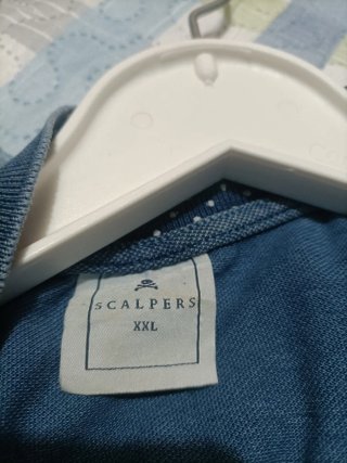 Polo Scalpers Azul Talla XXL