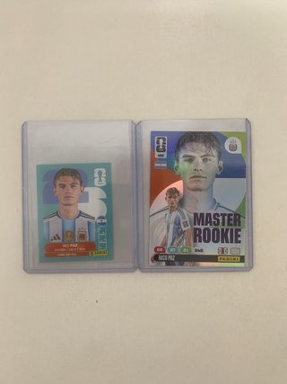 Cromos Nico Paz Selección Argentina Panini