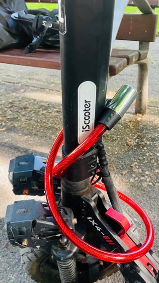 Patinete Eléctrico i-scooter Negro