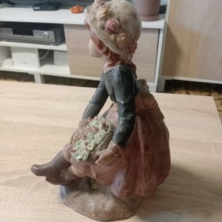 Figura porcelana artística levantina 28cm