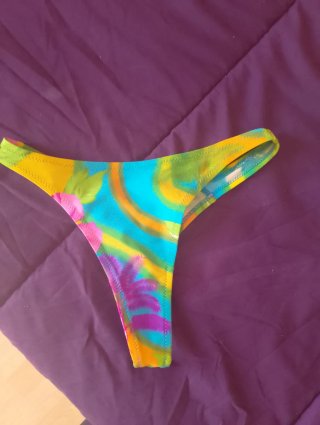 Tanga bikini multicolor