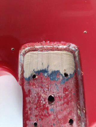 Cuerpo de Bajo tipo Precision Bass