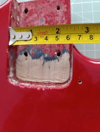 Cuerpo de Bajo tipo Precision Bass