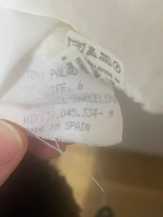 Camisa blanca mujer con volantes
