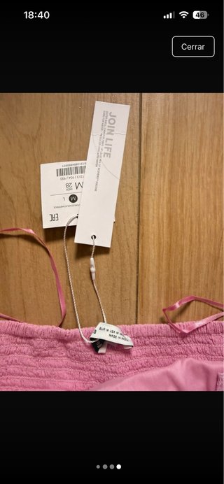 Top rosa halter