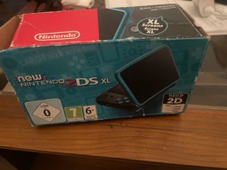 New Nintendo 2DS XL Azul y Negro