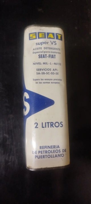 Lata Aceite SEAT 2L Motor Detergente