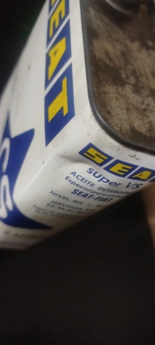 Lata Aceite SEAT 2L Motor Detergente