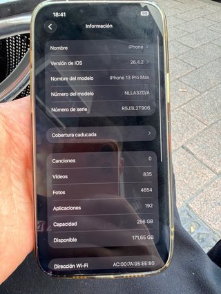 iPhone 13 Pro Max 256GB Plata
