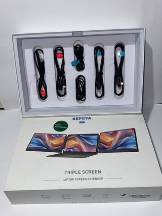 Kefeya S3 Ampliar Pantalla Portátil Triple 14”