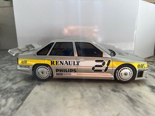 Renault 21 Super Production Otto 1:18 Plata