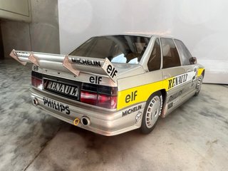 Renault 21 Super Production Otto 1:18 Plata