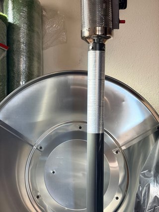 Estufa de terraza a gas butano