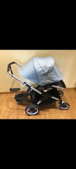 Bugaboo Fox  con Capota Azul Vapor.