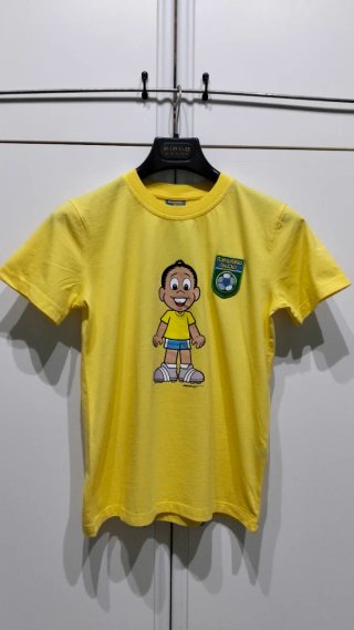 Lotto 3 T-shirt Ronaldinho Gaucho bimbo 10 anni