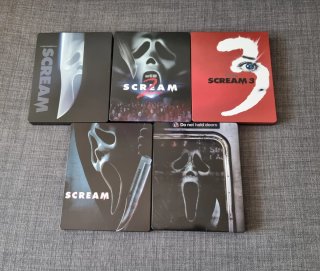 Scream Steelbook Ed. Italiana 1, 2, 3, 5, 6