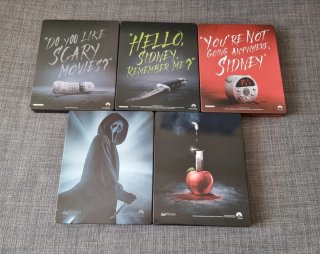 Scream Steelbook Ed. Italiana 1, 2, 3, 5, 6
