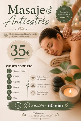 Masaje Antiestrés
