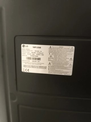 Televisor LG 50 pulgadas 50PJ350