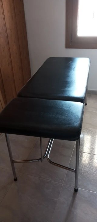 Camilla masaje de dos piezas una abatible