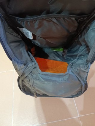 Mochila Columbus Peak 35L Gris/Naranja